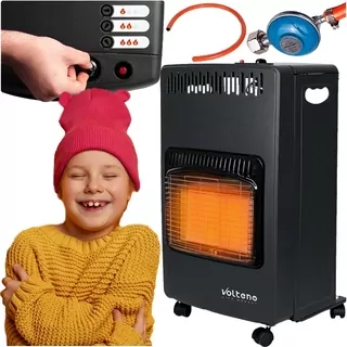 Plynový ohrievač Volteno2K23 4200 W čierny 420 x 730 mm